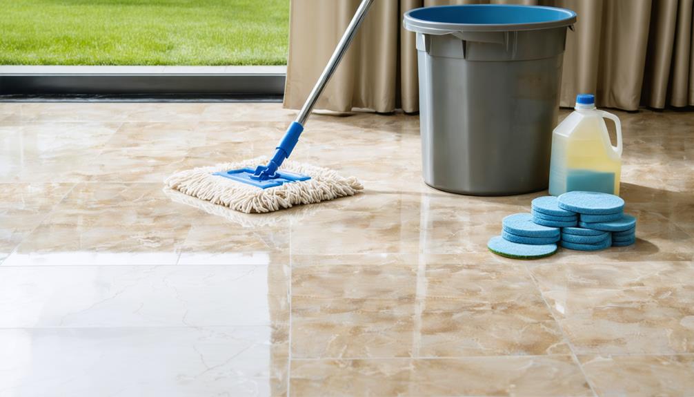 limestone floor polishing techniques