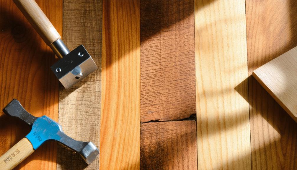 repairing uneven wood floors