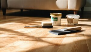 resolving hardwood floor stains