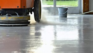 restore concrete floor shine
