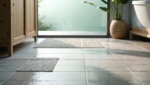 safe bathroom flooring selection