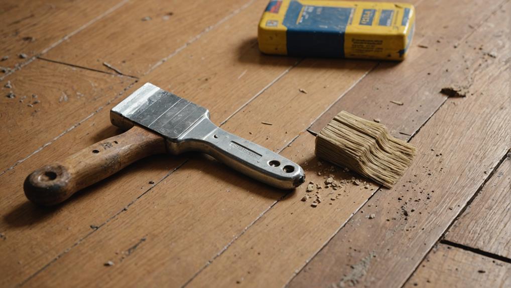 floor scratch repair tools