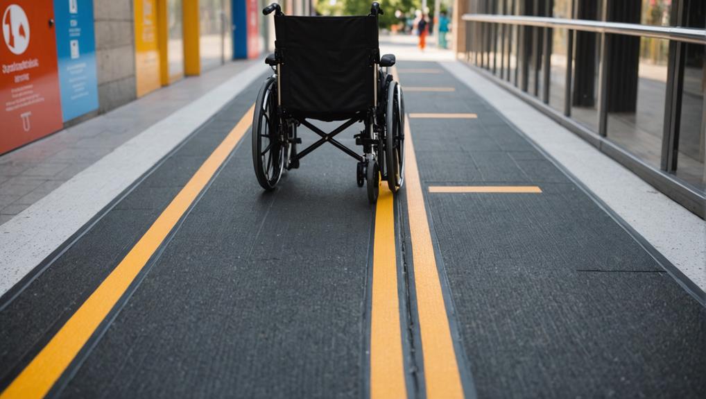 prevent slipping in wheelchairs