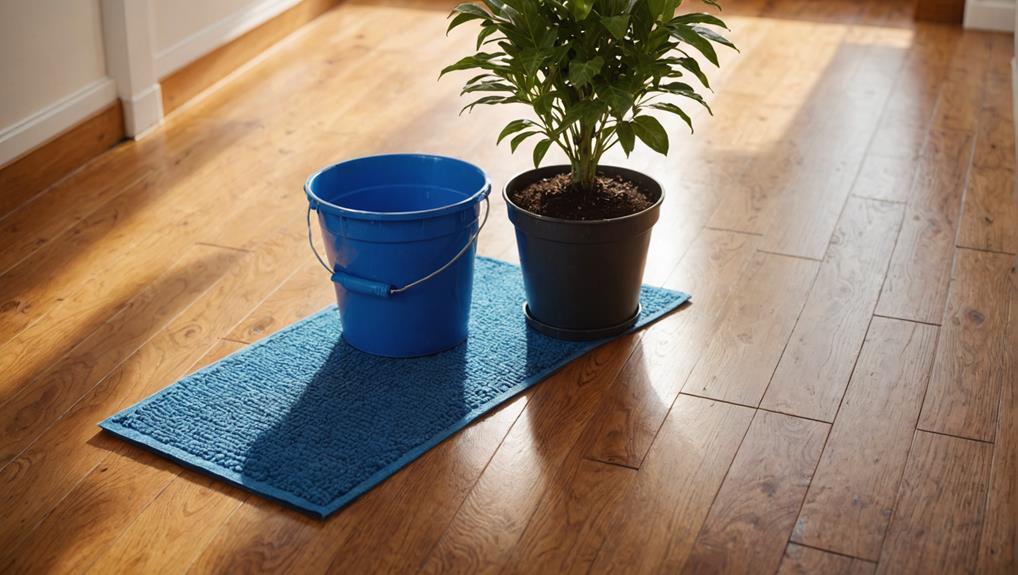 protecting high traffic flooring