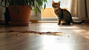 cat s bathroom behavior issue