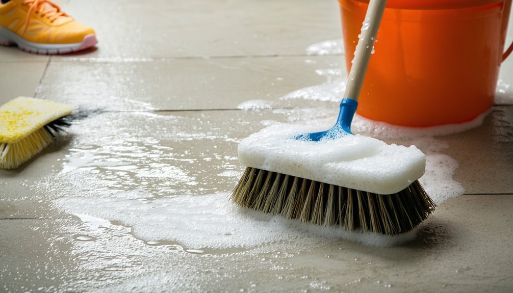 cement floor cleaning guide