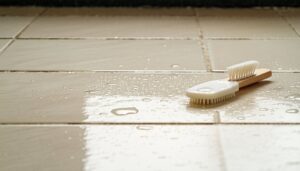 clean floor grout effectively