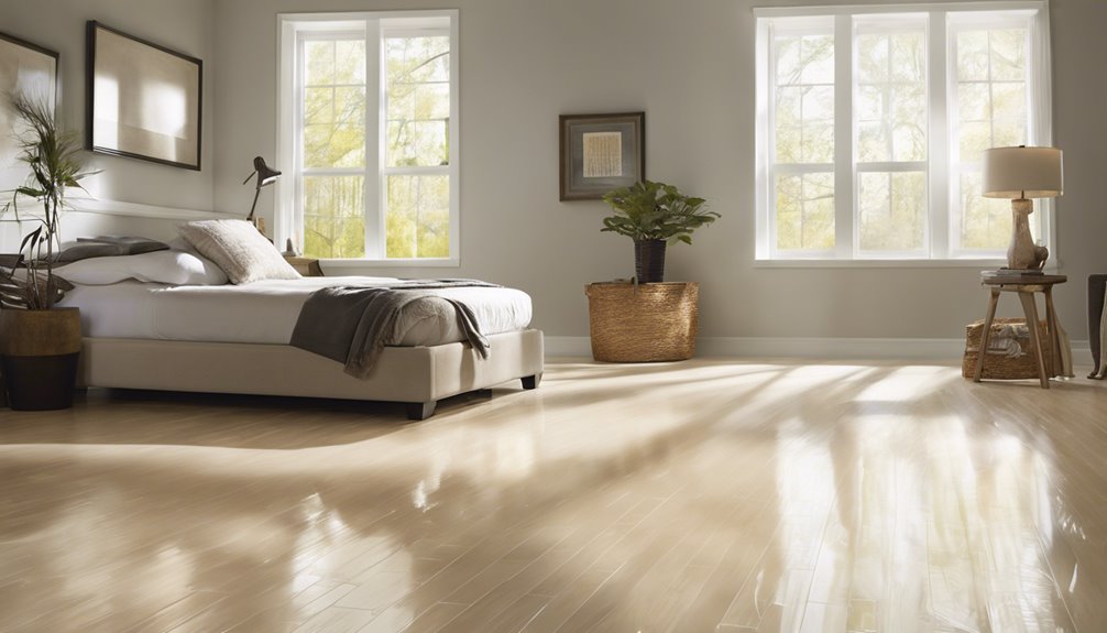 cleaning luxury vinyl plank