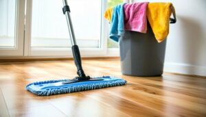 cleaning vinyl plank floors