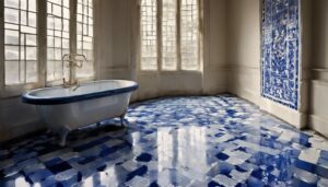 deep clean tile floors