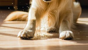 dogs scratching floor reasons