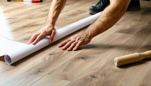 install sheet vinyl flooring
