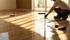 install vinyl sheet flooring