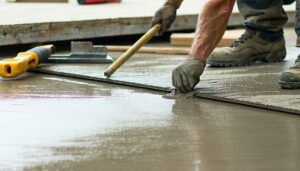 leveling a concrete floor