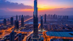 number of floors dubai tower