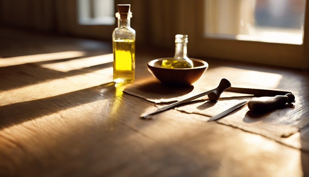 remove scratches from wood