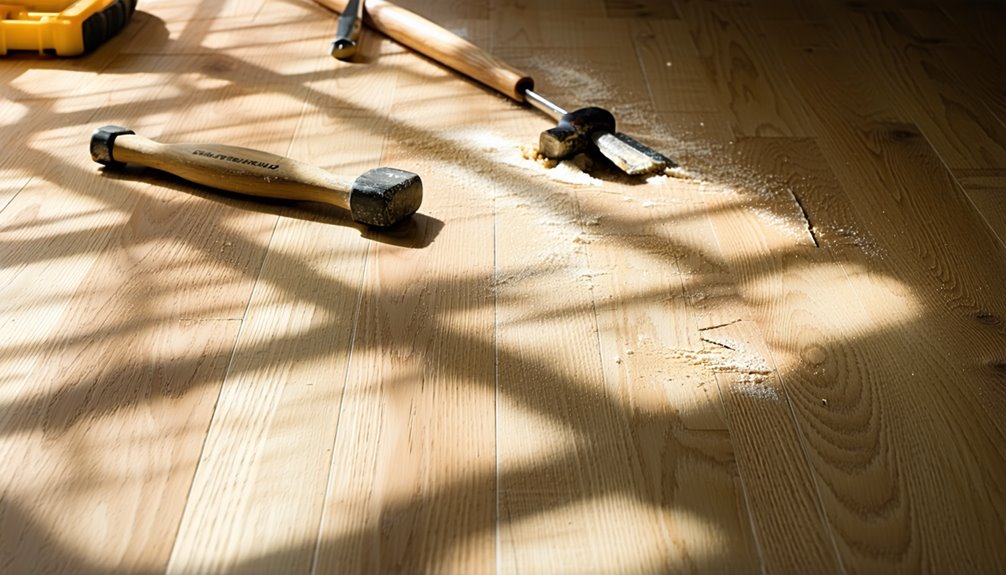 removing laminate flooring method