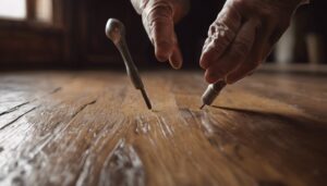 repairing noisy floorboards effectively