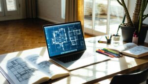 searching for house blueprints