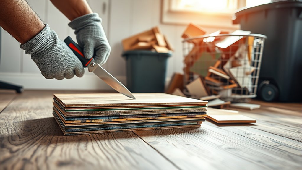 vinyl flooring disposal guidelines