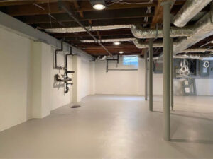 How to Paint Concrete Basement Floor