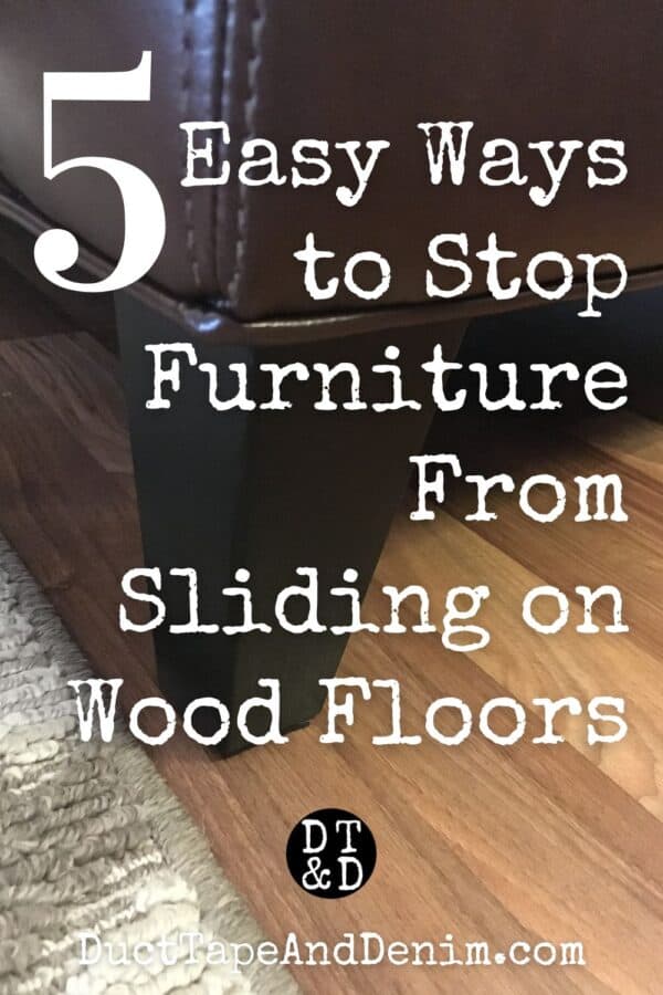 How to Stop a Couch from Sliding on Hardwood Floors