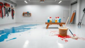 paint removal garage floor