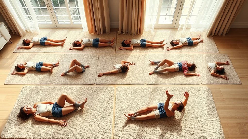 rise from the floor